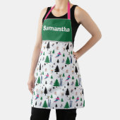 Tablier Personalized Ski Inspired Apron (Insitu)