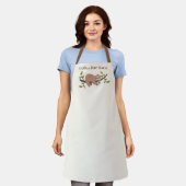 Tablier Personalized Sloth Coffee Bar Apron (Porté)