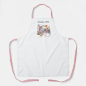 Tablier Personalized Watercolor Baker Pastry Chef (Recto)