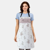 Tablier Personalized Watercolor Botanical (Porté)