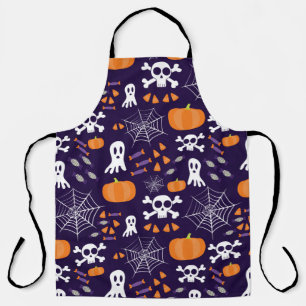 Tablier Personnages amusants et effrayants d'Halloween