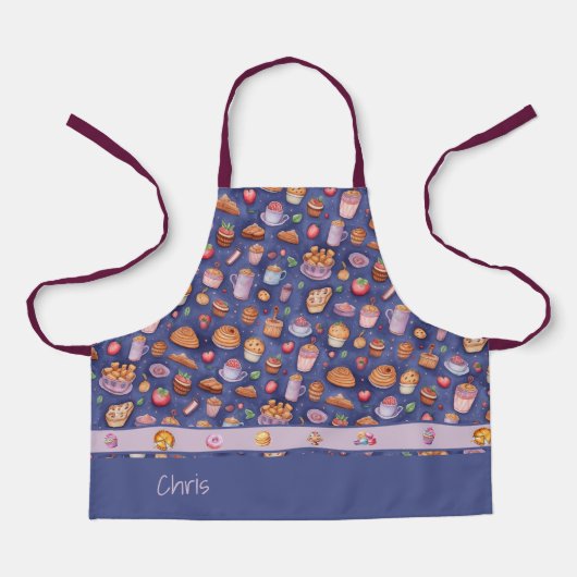 Tablier Personnalisable - Produits de boulangerie Apron (Recto)
