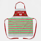 Tablier Personnalisation de la machine de Noël (Recto)