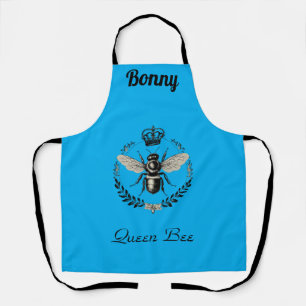 Tablier Personnalisation de la reine vintage