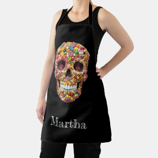 Tablier personnalisé à crâne doux (Insitu)