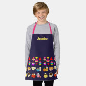 Tablier personnalisé avec cuisine de la fête de Ka (Porté)