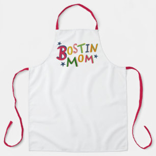 Tablier Personnalisé Bostin Maman Black Country Apron