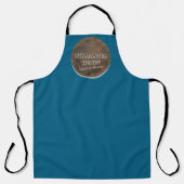 Tablier personnalisé de Pitmaster Henry BBQ Nom pe (Recto)