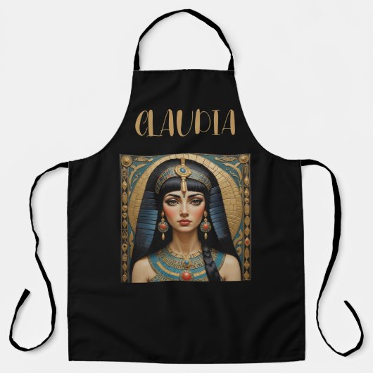 Tablier Personnalisé égyptien Cleopatra (Recto)
