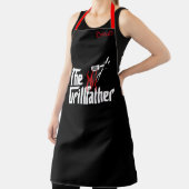 Tablier Personnalisé Funny Chef Grill Père Mens (Insitu)