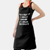 Tablier Personnalisé Funny Mens Femme Chef Bakers (Insitu)