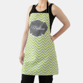 Tablier personnalisé Green Chevron (Insitu)
