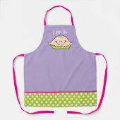 Tablier Personnalisé I Love Pie Apron (Recto)