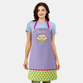 Tablier Personnalisé I Love Pie Apron