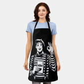 Tablier Personnalisé Maman de 2, 3, 4, 5 Anniversaire Fête (Porté)