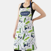 Tablier Personnalisé Marine & Green Golf (Insitu)