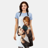 Tablier Personnalisé Modèle photo Ajouter votre propre (Porté)