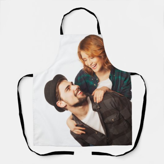 Tablier Personnalisé Modèle photo Ajouter votre propre (Recto)