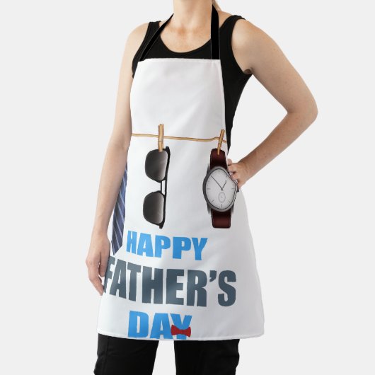 Tablier Personnalisé "Papa's Grilling Apron" (Insitu)