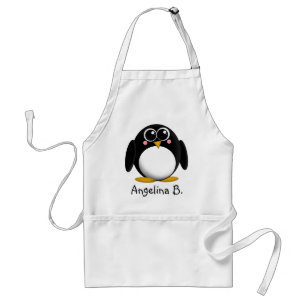Tablier personnalisé par pingouin adorable