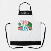 Tablier Personnalisé Plante fou Lady Aprons #mere (Recto)