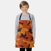 Tablier personnalisé pour jeunes chefs petits (Porté)