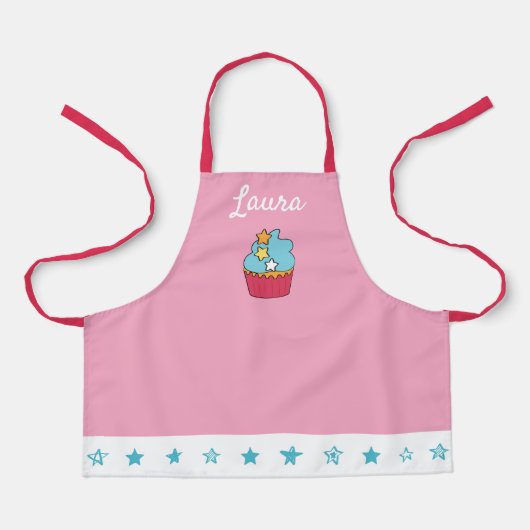 Tablier personnalisé pour les filles pour la cuiss (Recto)