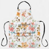 Tablier personnalisé pour salons, boulangers et cr (Recto)