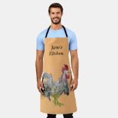 Tablier personnalisé Rockin Rooster (Porté)