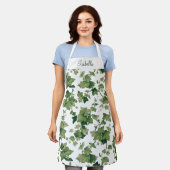 Tablier Personnalisé Rustic Farmhouse Escalade Ivy (Porté)