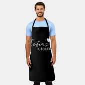 Tablier personnalisé, tablier de nom personnalisé, (Porté)