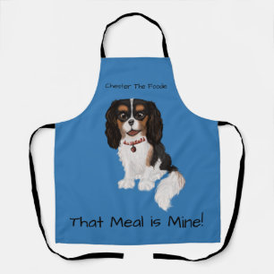 Tablier Personnalisé Tri Couleur Cavalier King Charles Sp