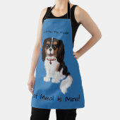 Tablier Personnalisé Tri Couleur Cavalier King Charles Spa (Insitu)