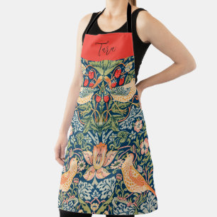 Tablier Personnalisé Vintage William Morris "Strawberry Th