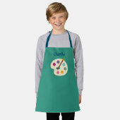 Tablier personnalisée NOM École d'art Artiste Apron (Porté)