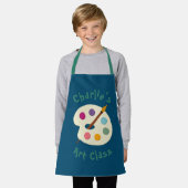 Tablier personnalisée NOM École d'art Artiste Apron (Porté)