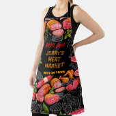 Tablier Personnaliser Boucher Boucher Boucher Boutique Via (Insitu)