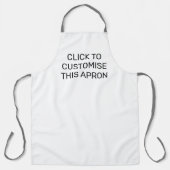 TABLIER PERSONNALISER CET APRON (Recto)