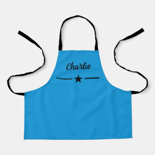 Tablier Personnaliser Enfants Apron Bleu