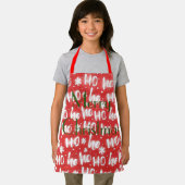 Tablier Personnaliser HO HO Christmas Holiday Apron (Insitu)
