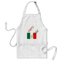 PERSONNALISER ITALIENNE APRON