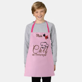 Tablier Personnaliser Junior Baker Cook Nom personnalisé E (Porté)