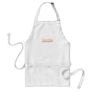 Tablier Personnaliser la Personnaliser avec NAME monogram 