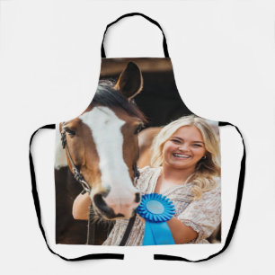 Tablier Personnaliser la photo de cheval de bétail de spec