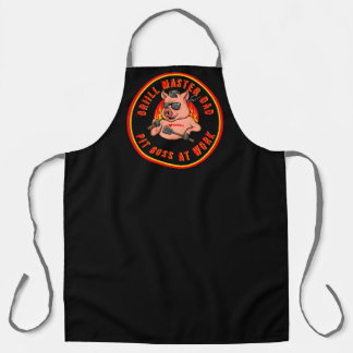 Tablier Personnaliser le barbecue à cochons Maître de gril