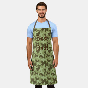 Tablier Personnaliser le cadeau de papa Camouflage