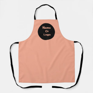 Tablier Personnaliser le logo Peach