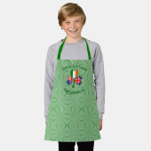 Tablier Personnaliser le Shamrock du drapeau irlandais amé (Porté)