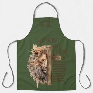 Tablier Personnaliser l'Écriture l Jésus le Lion, homme