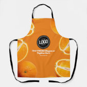 Tablier Personnaliser l'entreprise | Orange Company (Recto)